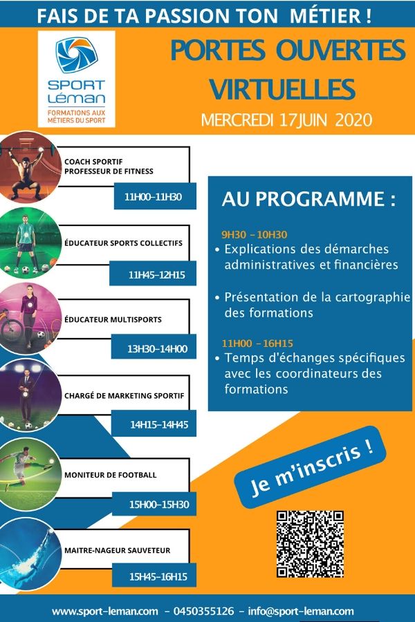 sport leman portes ouvertes 2020 